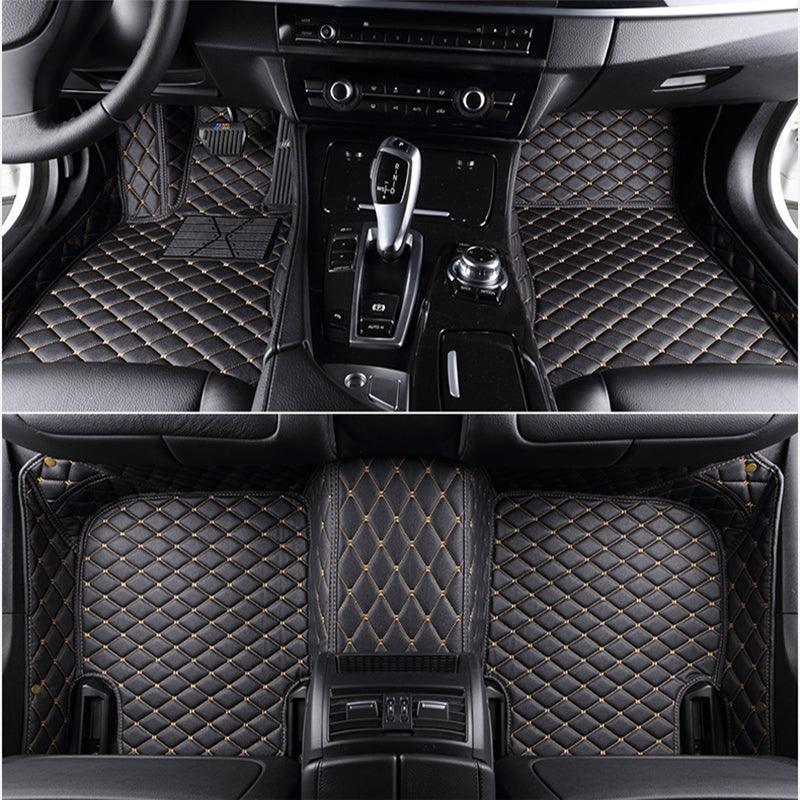 Kit de Tapetes Automotivos Luxo e Elegância -  Jogo de 4 Peças + Capa de Volante (OFERTA RELAMPAGO)