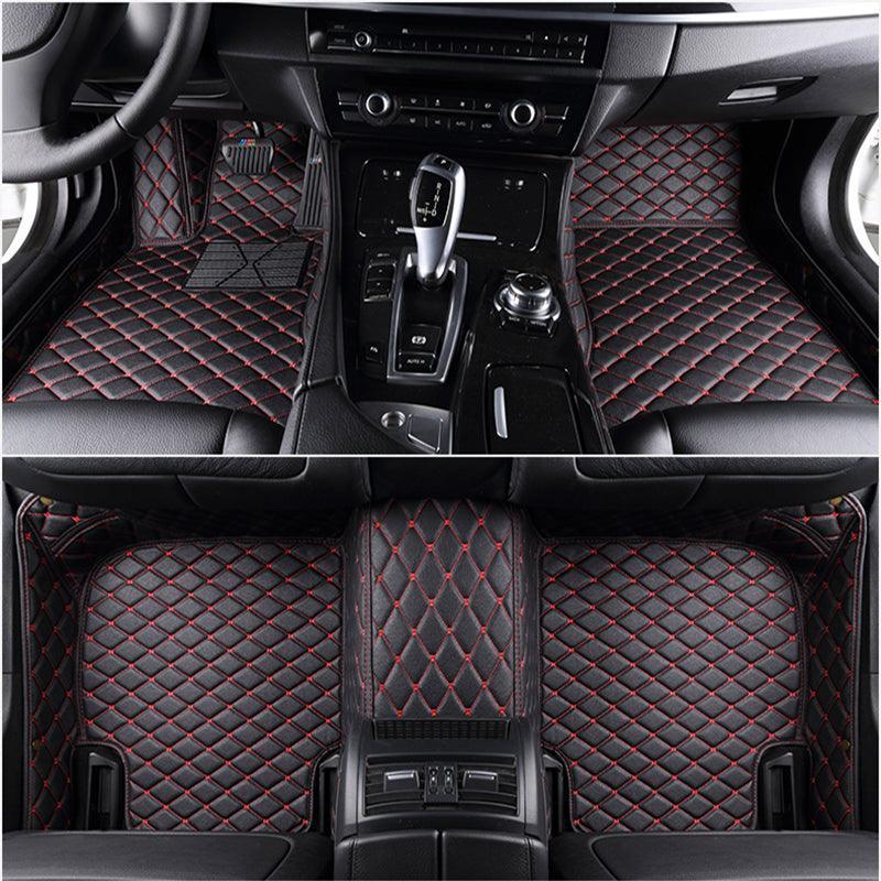Kit de Tapetes Automotivos Luxo e Elegância -  Jogo de 4 Peças + Capa de Volante (OFERTA RELAMPAGO)