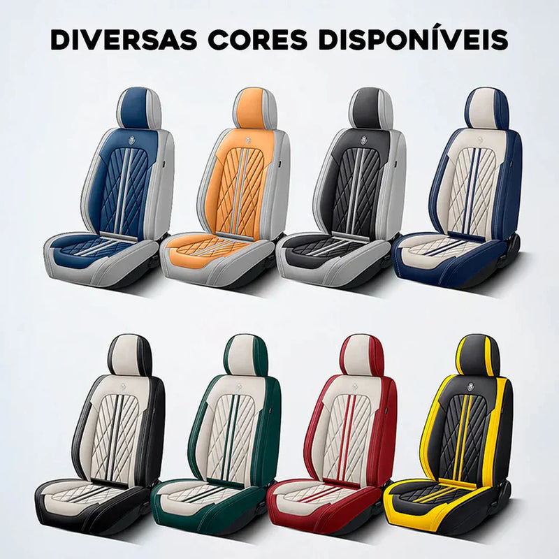 Kit Capas de Bancos Premium | Completo para Bancos Dianteiros e Traseiros [QUEIMA DE ESTOQUE 2025]