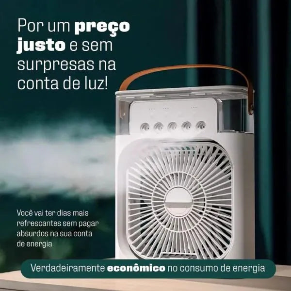 Mini Ventilador e Umidificador de Ar Portátil Castiliani