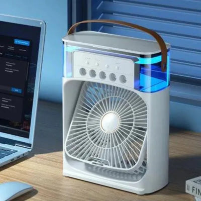 Mini Ventilador e Umidificador de Ar Portátil Castiliani