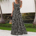Vestido Lully  Longo sem Manga Fluído - Oncinha