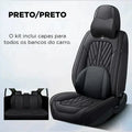 Kit Capas de Bancos Premium | Completo para Bancos Dianteiros e Traseiros [QUEIMA DE ESTOQUE 2025]