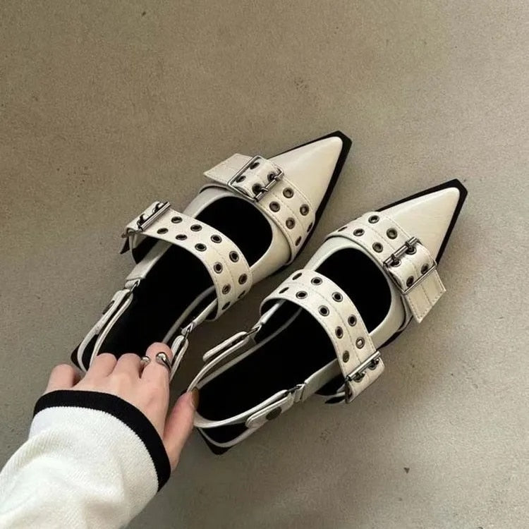 Sapato Mary Jane Chanel com Fivelas