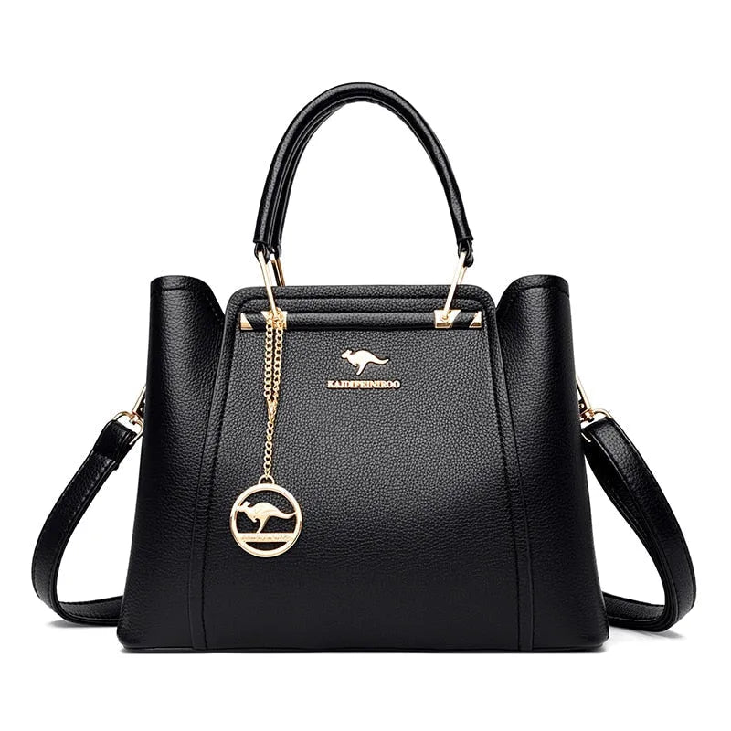 Bolsa Feminina de Couro Legítimo Transversal Luxuosa - Style Couer