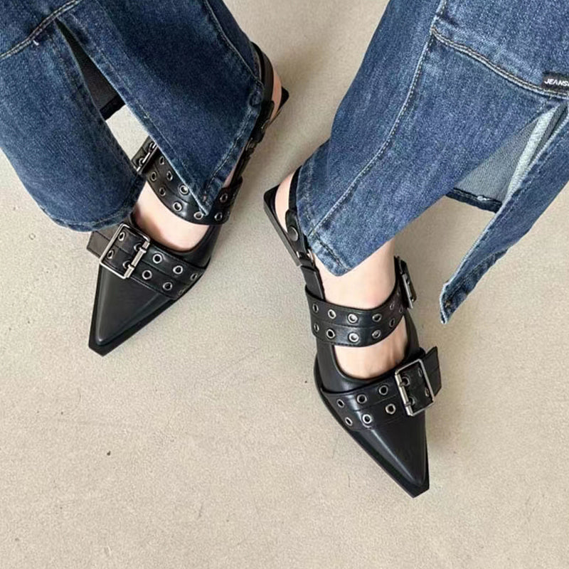Sapato Mary Jane Chanel com Fivelas