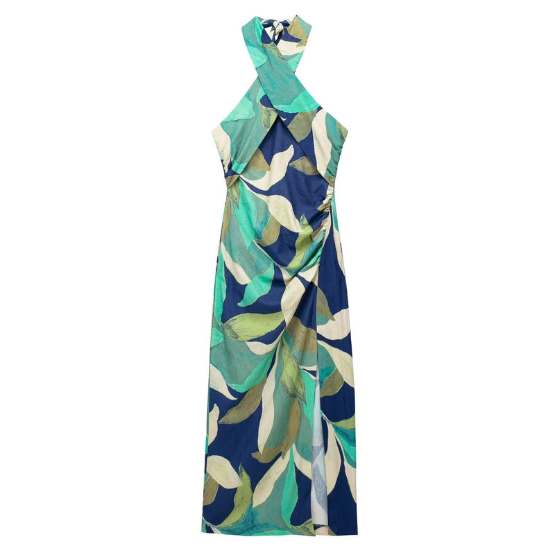 Vestido Melissa  Midi e Frente Unica