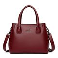 Bolsa Feminina de Couro Legítimo Transversal - Quality