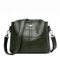 Bolsa de couro de alça transversal- Ecouer