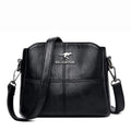 Bolsa de couro de alça transversal- Ecouer
