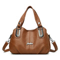 Bolsa Mônica de Couro com 2 Alças